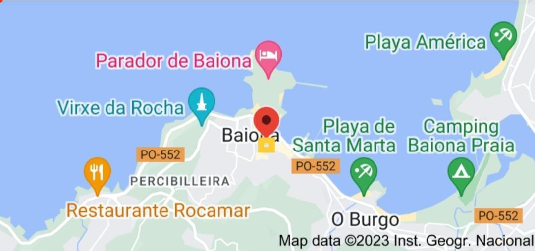 Vivienda en el casco histórico de Baiona Exterior foto